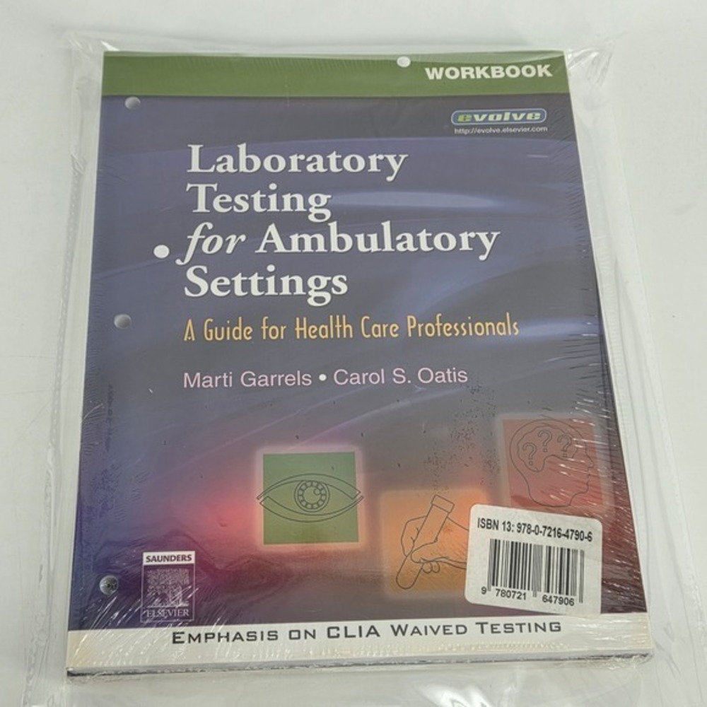 Laboratory Testing for Ambulatory Settings Workbook Medical Nursing Sealed New